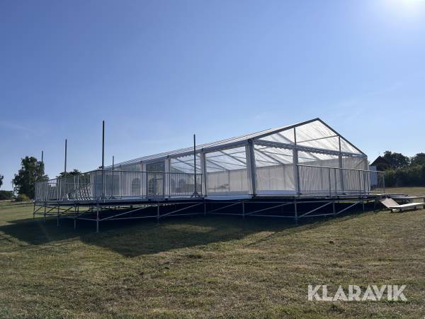 Transparent Tält Walter Multiform 10x18x2,3 m