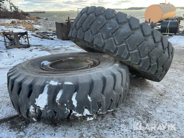 Entreprenaddäck Bridestone 24.00R35 2st