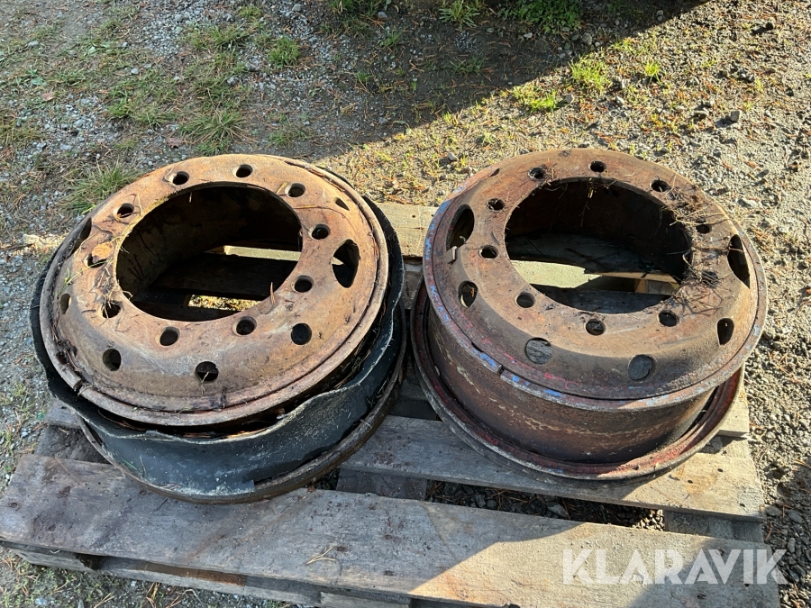 Veteranfälgar Scania Vabis 20” 2 st