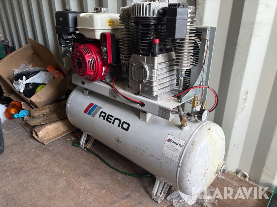 Kompressor med Honda motor Reno 1050/150