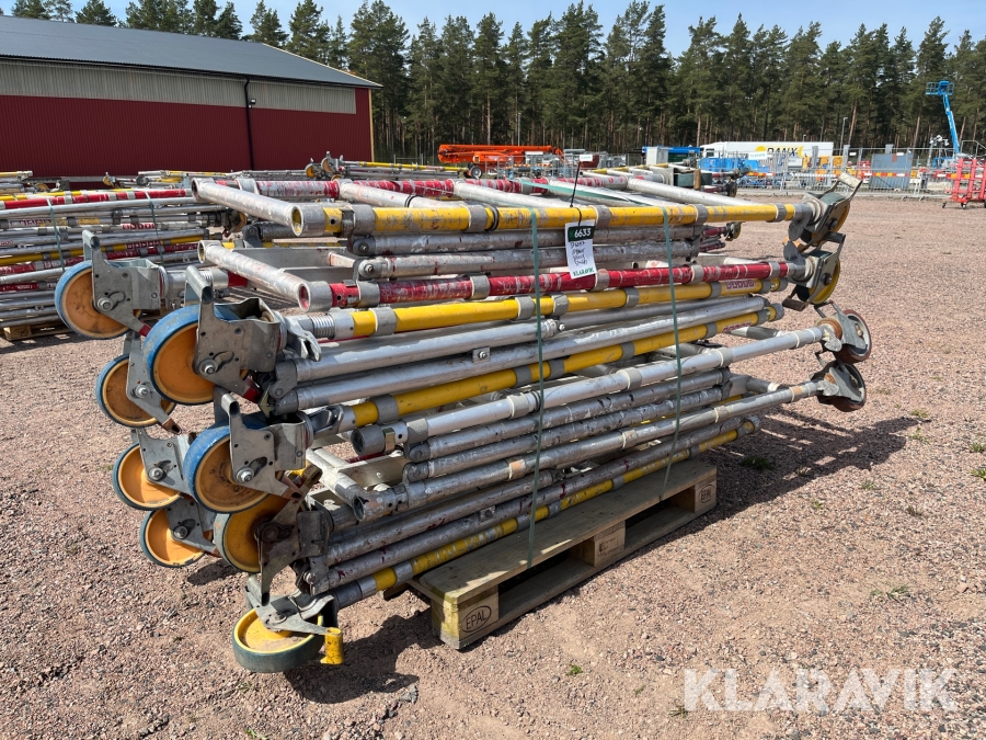 Hantverkarställning Instant VX Base 0,75 x 2,50 m 4 st