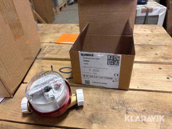 Värmemängdsmätare Qundis WMMH - Q3 2,5 m3/h  110 HOT MecTo  EVO QU 10st