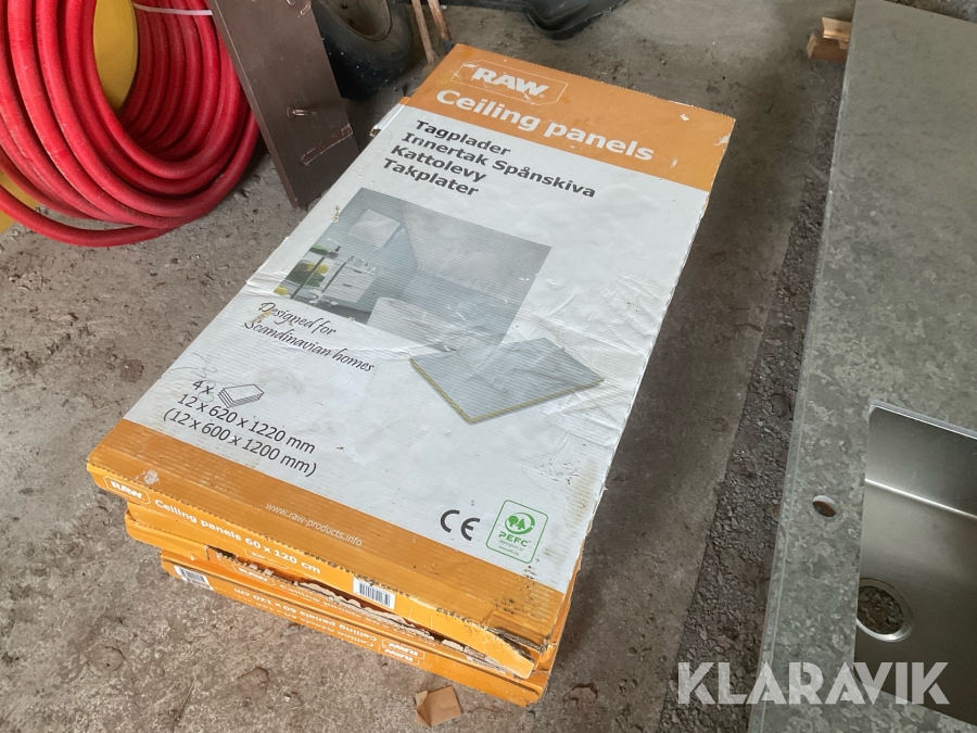 Innertak RAW 12x600x1220mm 28st