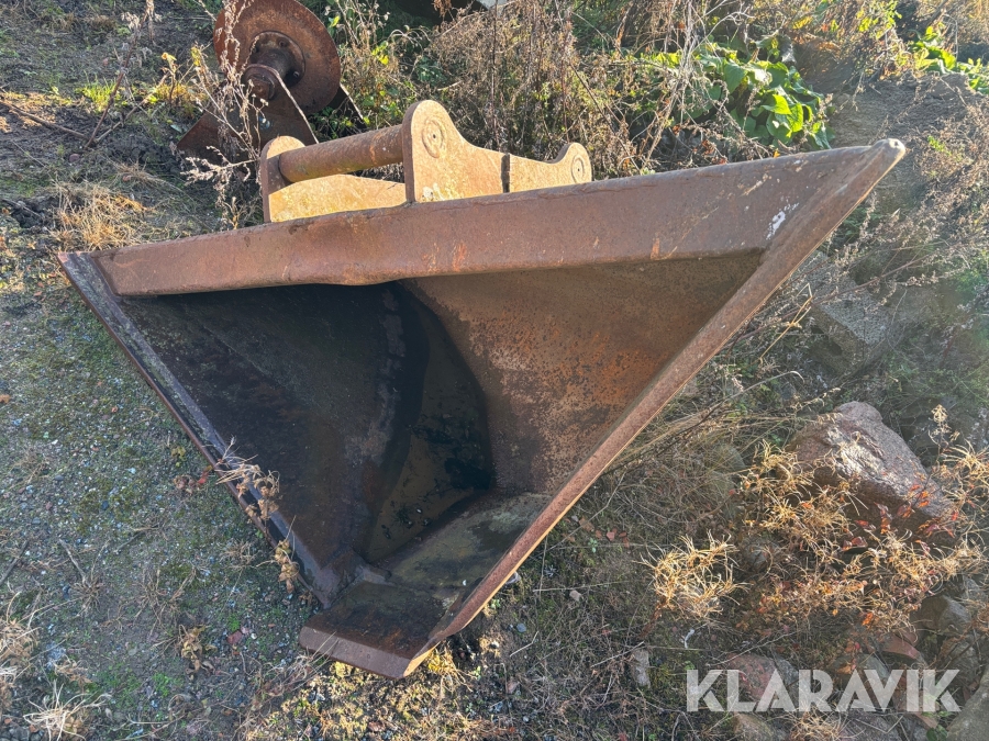 Profilskopa / dikesskopa med s60 fäste