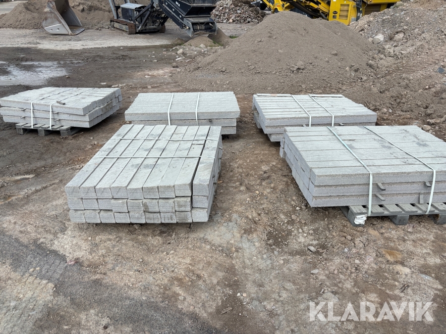 Randsten Bender Trilling 5st pall 120x100mm Grå Bohus