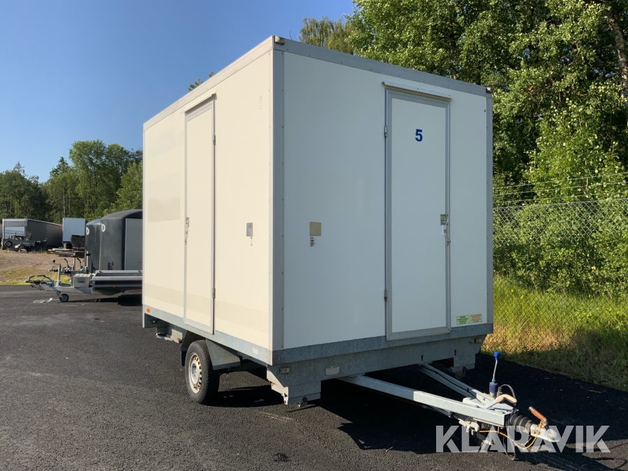 Personalvagn Euro Wagon WC/dusch/kontor