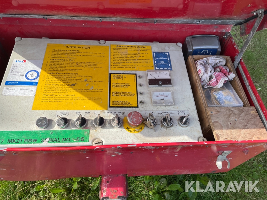 Släpvagnslift Denka Lift TH 135 15m