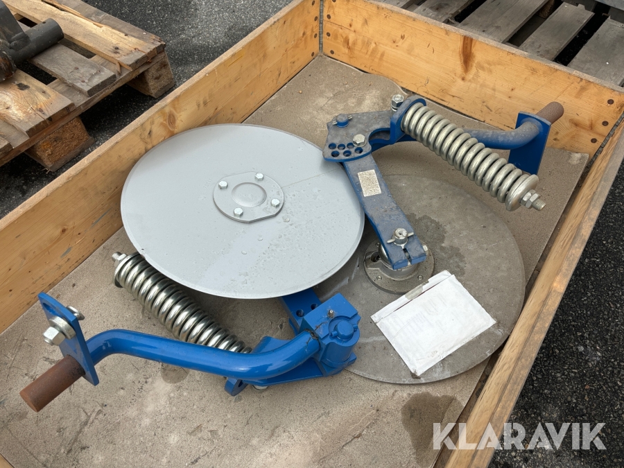 Skivrist 18 tum Överum Plog 2 st