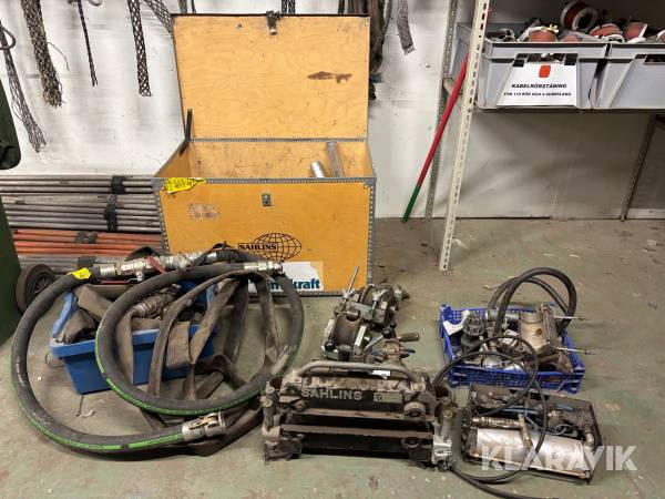 Fiberblås samt tillbehör Sahlins 3011-4010 kabelmatarrulle, slangar & reservdelar