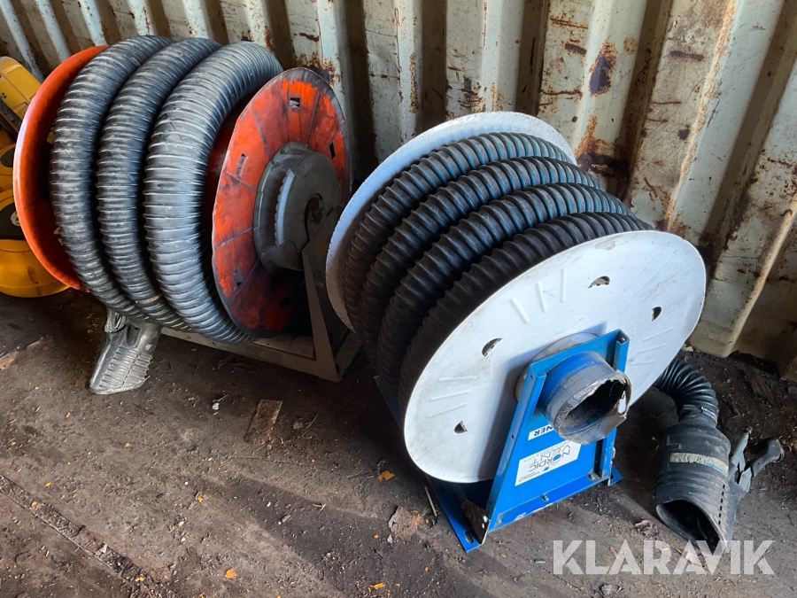 Avgasslang / slangvinda Nederman / Berner