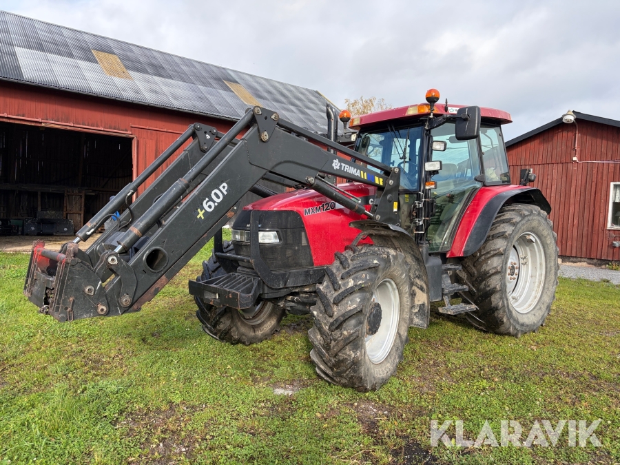 Traktor Case MXM 120 med lastare 