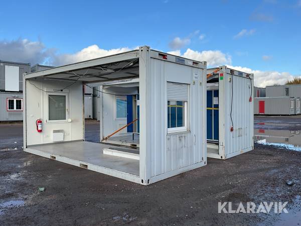 Containermodul Containex F K0/0 Och F B 2st Mittdel utan långsidor.