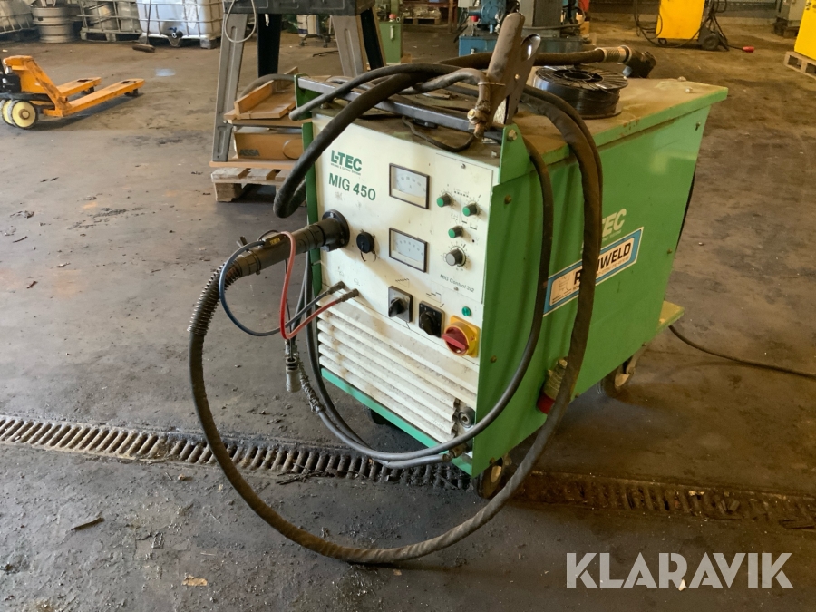 MIG/MAG -Svets L-TEC MIG 450