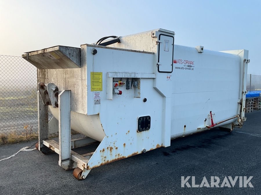 Komprimator ATS M18P på lastväxlarram