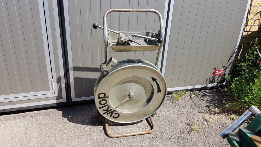 Bandapparat med vagn