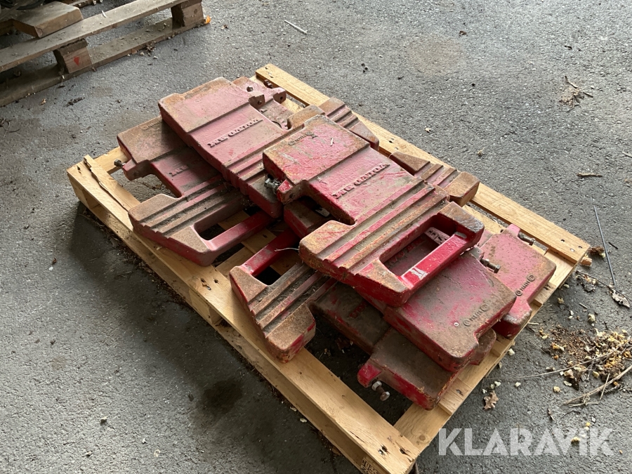 Frontvikter Volvo BM 7 st