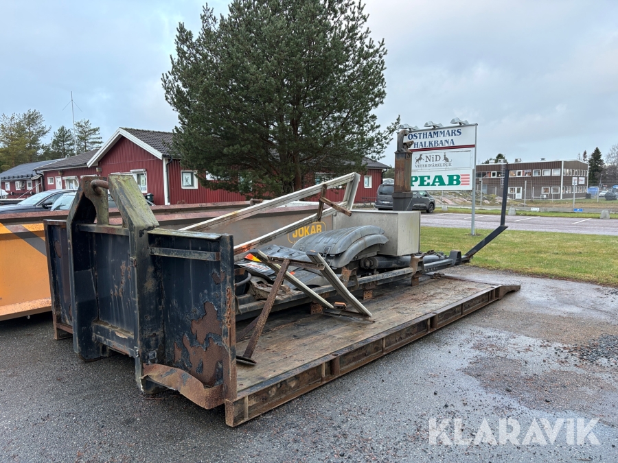 Lastväxlarkrok Palift T10 med maskinflak