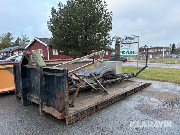 Lastväxlarkrok Palift T10 med maskinflak