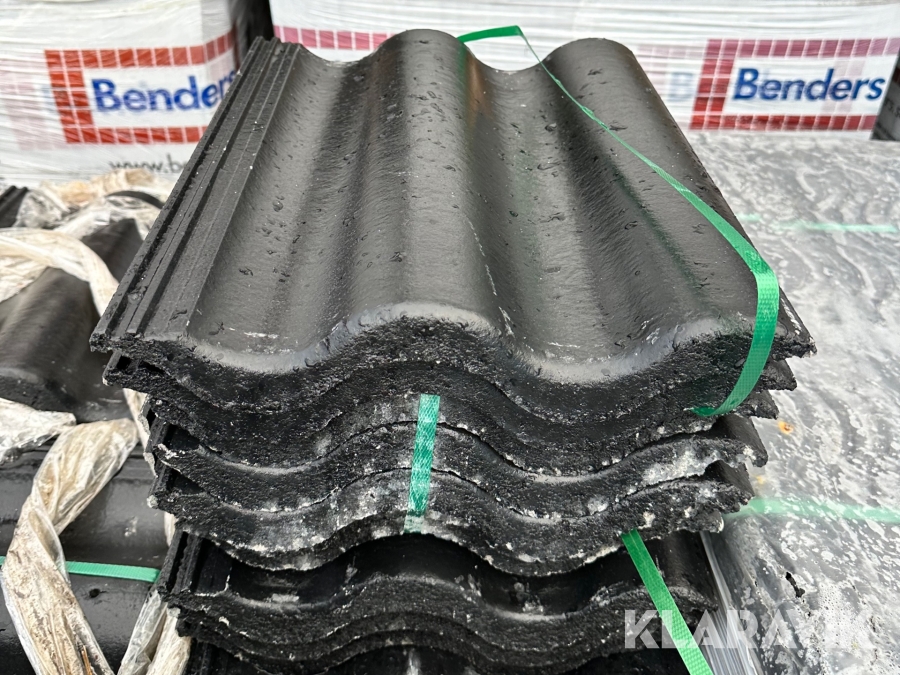 Takpannor Benders Palema Condor Svart 4 pallar