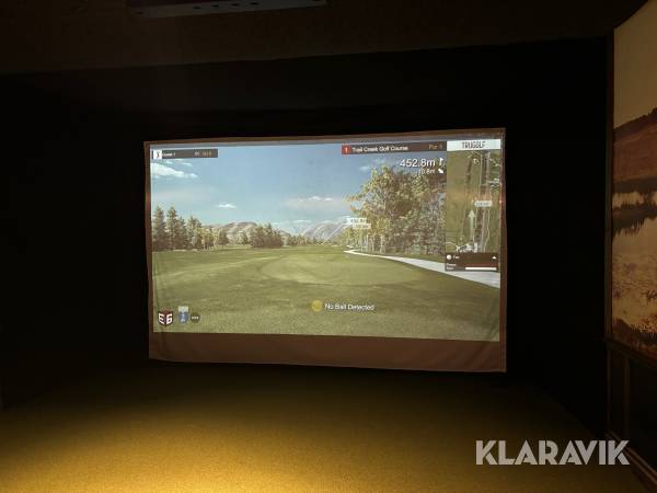 Golfsimulator TruGolf