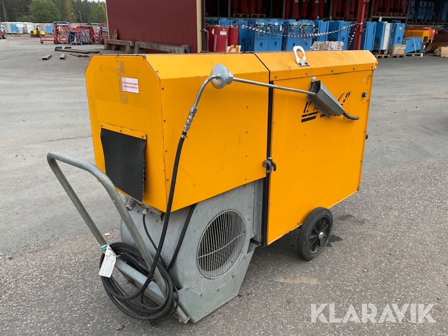 Dieseldriven Byggtork Thermox TB 110