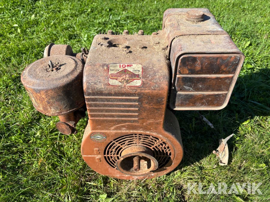 Motor till gräsklippare Briggs Stratton 10hk