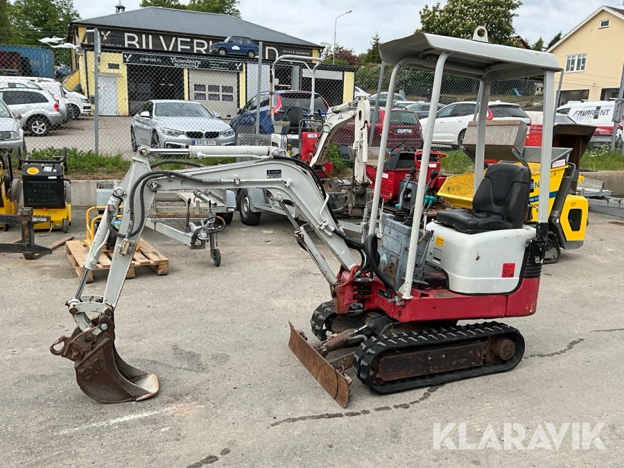 Minigrävare Takeuchi TB108