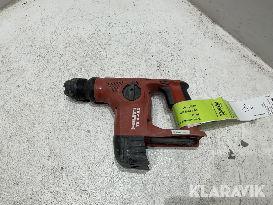 Borrhammare Hilti TE 4 A22