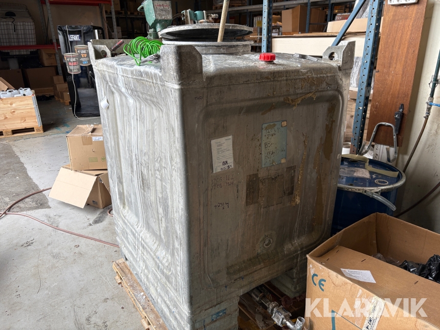 Tillverkningskärl med blandare