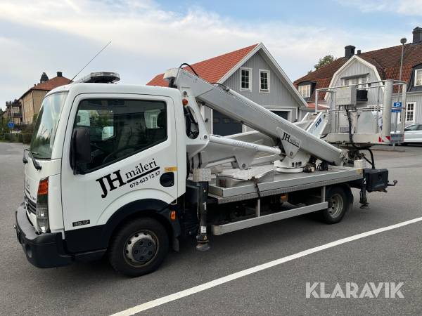 Billift Nissan Cabstar med multitel MX225