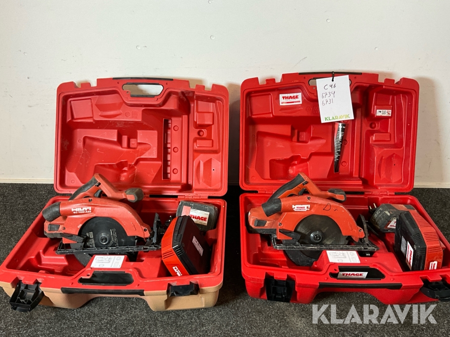 Cirkelsåg Hilti SC 70W-A22