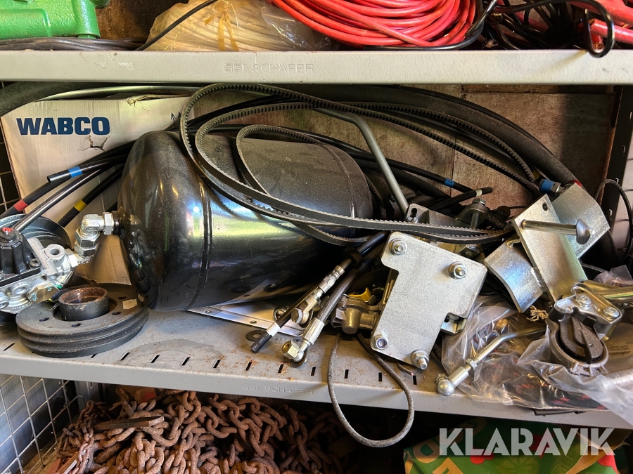 Kit för luftbromsar till traktorvagnar Wabco