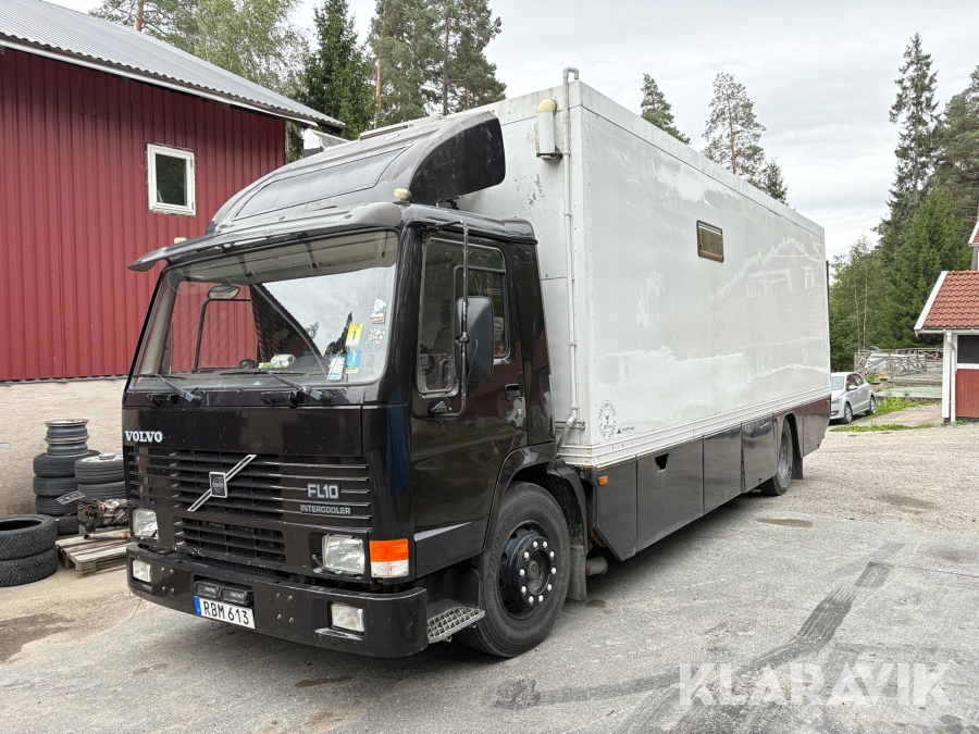 Lastbil Volvo FL 10 med bodel