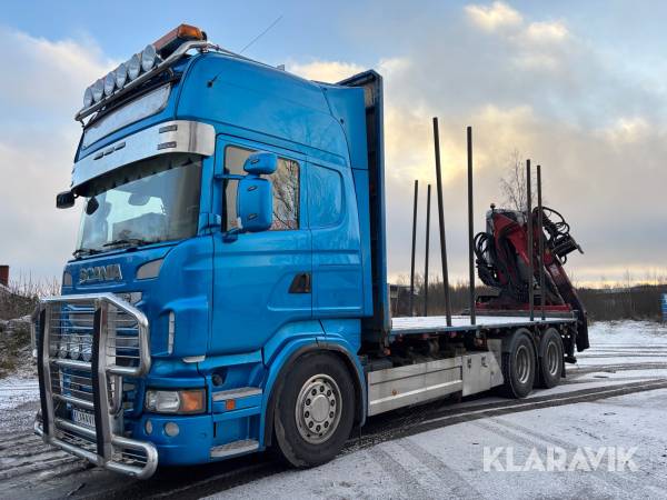 Timmerbil Scania R500