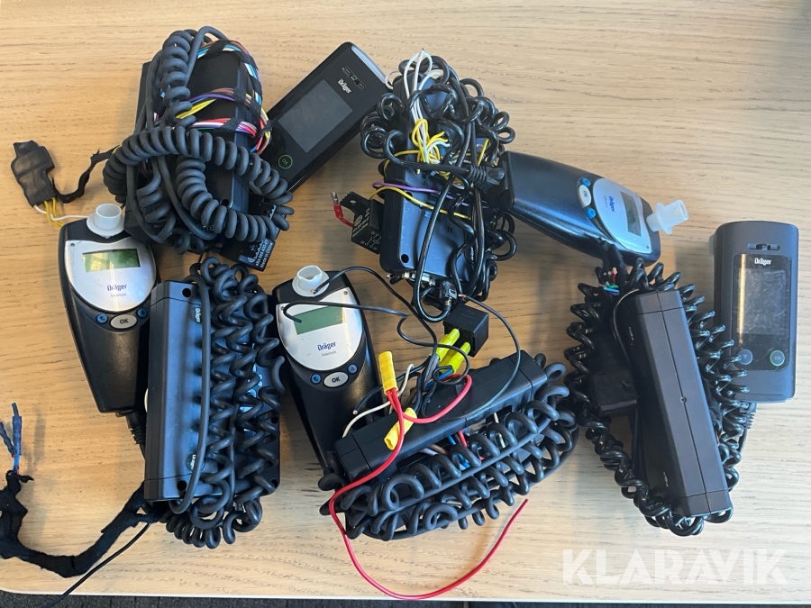 Alkomätare / Alkotest Dräger Interlock 7000 Controlbox 5st