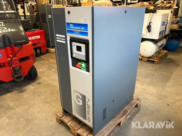 Kompressor Atlas Copco GA15VSD+FF