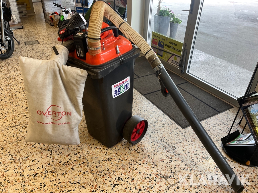 Soptunna med sug Overton 120-75E