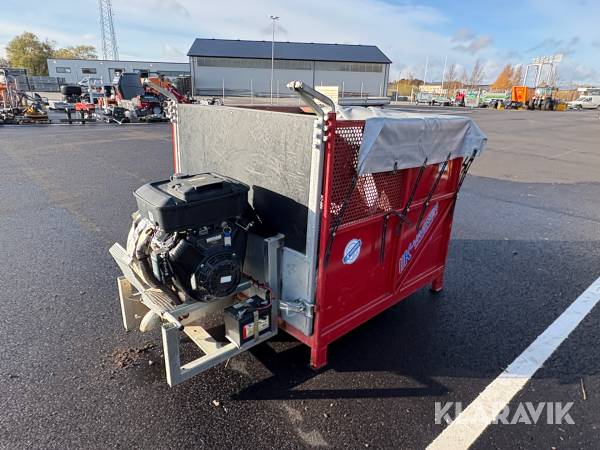 Lövsug K-Vagnen K-sug container med Eurofäste