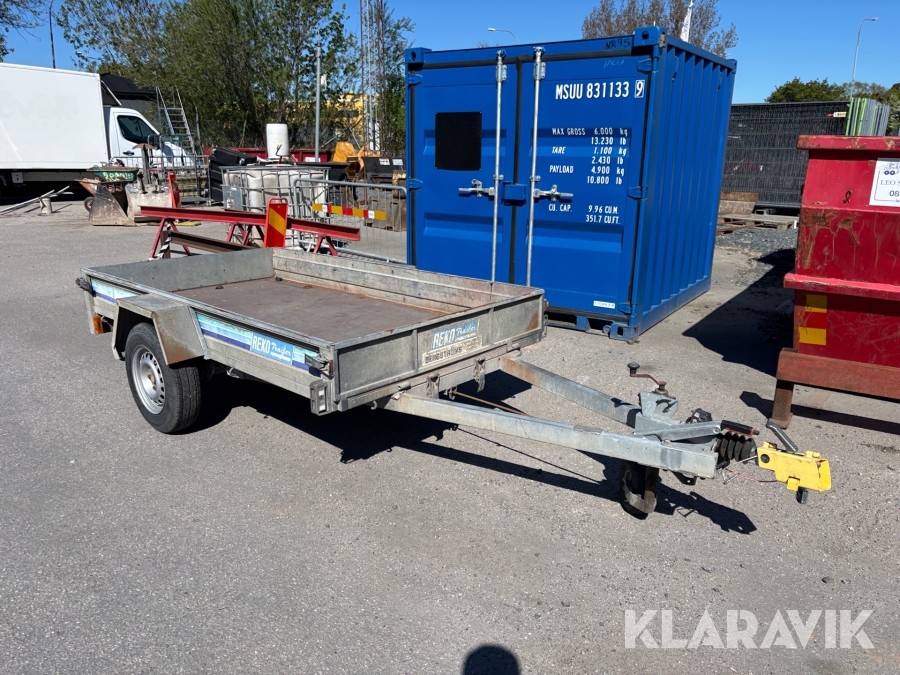 Personbilssläp Rekotrailer FL 1000 SG