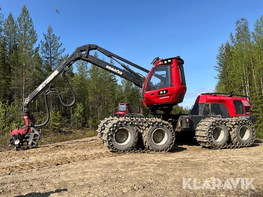 Skördare Komatsu 931XC