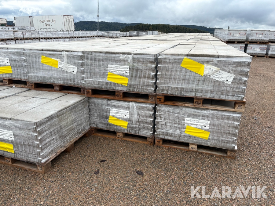 Betongplattor Benders Siena slät fasad 15 pall