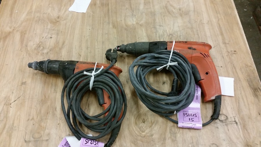 2st Skruvdragare, eldriven