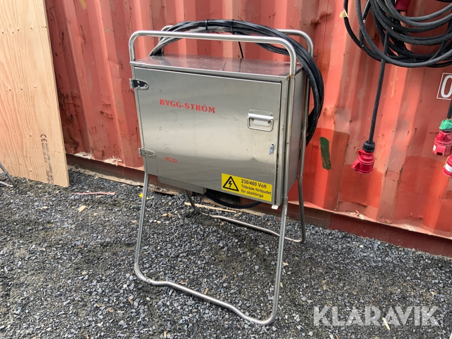 Elcentral Bygg-ström HC63