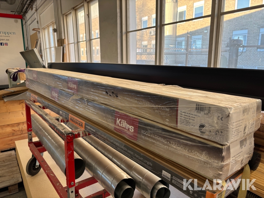 Trägolv Kährs Ek Lange 3S White Matt 5G