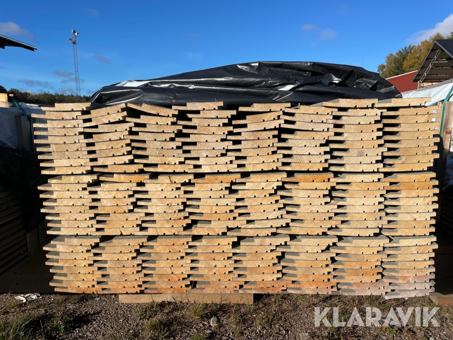 Falsad spårpanel 22x145 4.20m 200st
