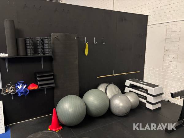 Diverse träningsutrustning