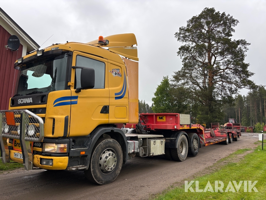 Maskintrailerekipage Scania V8 460