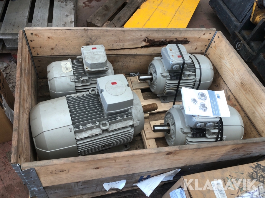 Elmotorer Siemens 4st