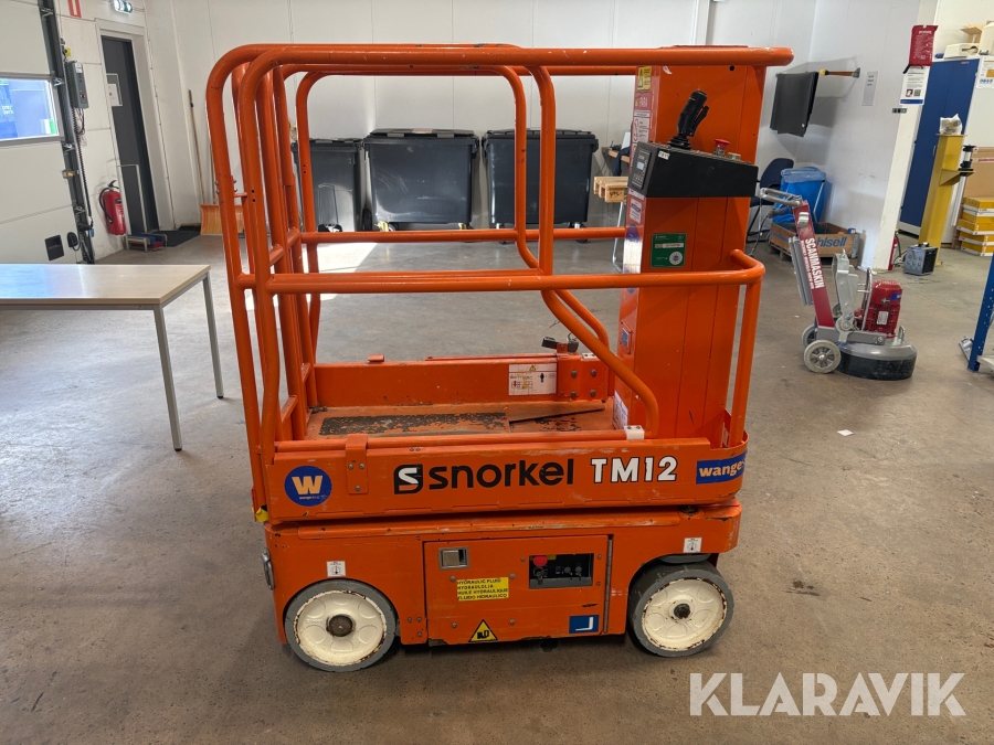 Pelarlift Snorkel TM 12