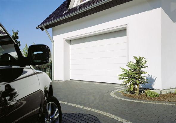 Garageport Ribbline 2400 x 2000 Motorstyrning 